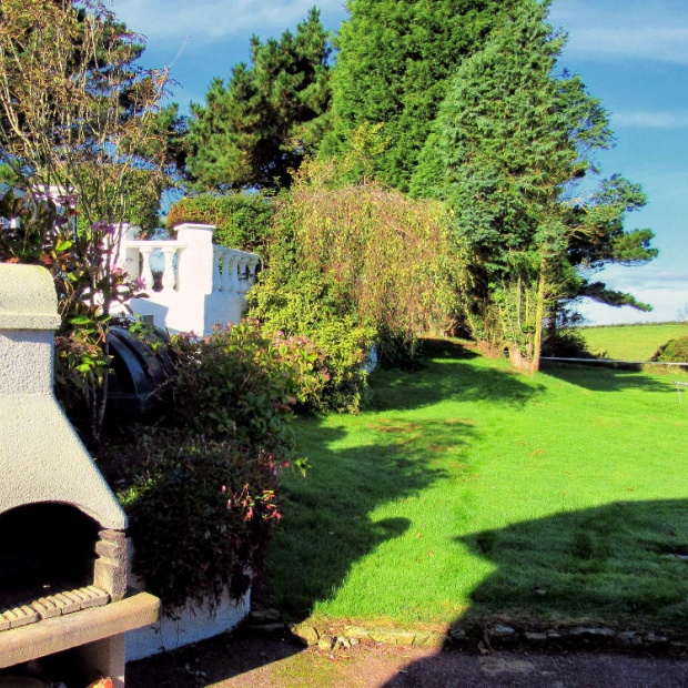 View from Spiders Web Holiday Cottage Cornwall