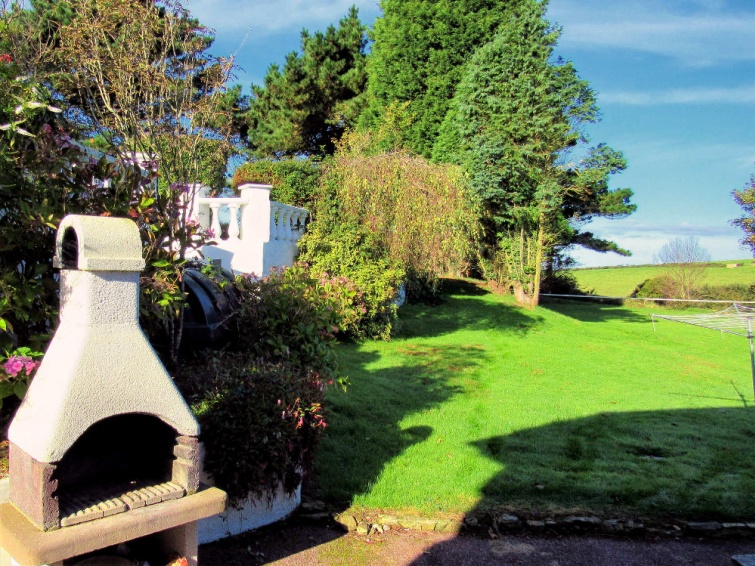 View from Spiders Web Holiday Cottage Cornwall